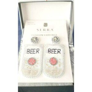 NEW - Serra - Beer Dangle Earrings (SKU: 0174)